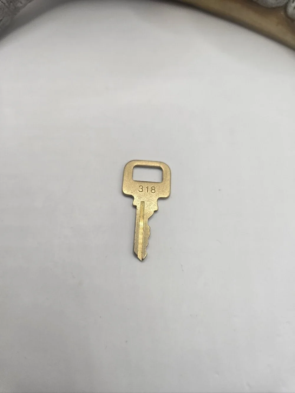 Louis Vuitton Key '318'  Gold Tone